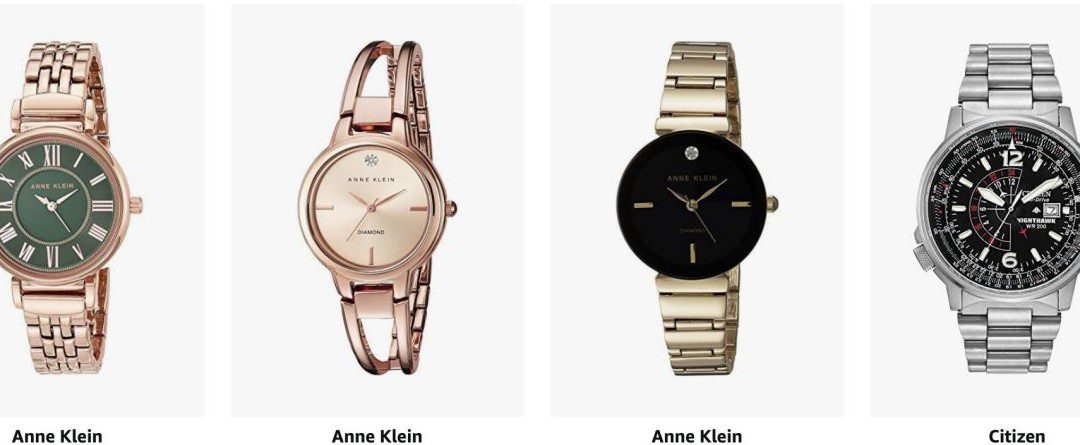 Up to 70% off Watches from Anne Klein, Fossel, Citizens, Timex, and more – Prices start at $16!