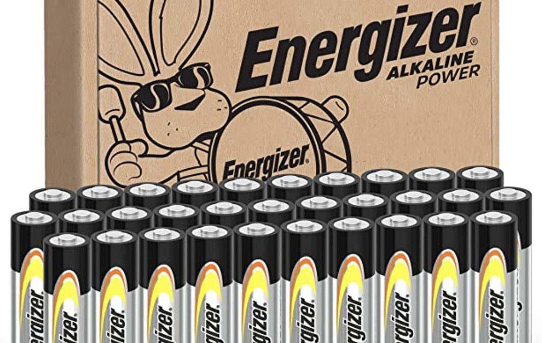 Energizer AA Batteries – 32 Pack for $16.37