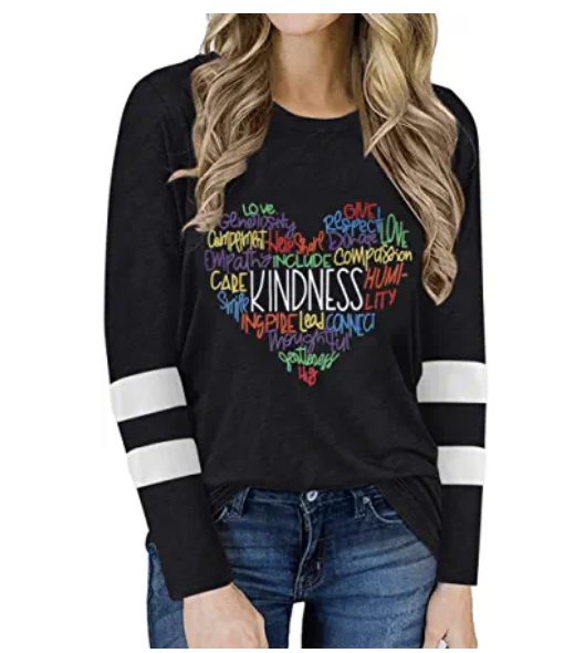 Kindness Long Sleeve Tee – Just $13.99