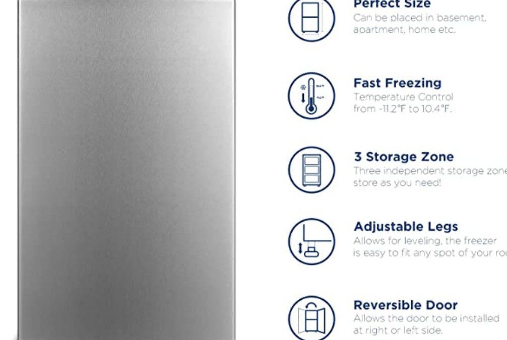 80% off Compact Upright Freezer – $170 shipped!
