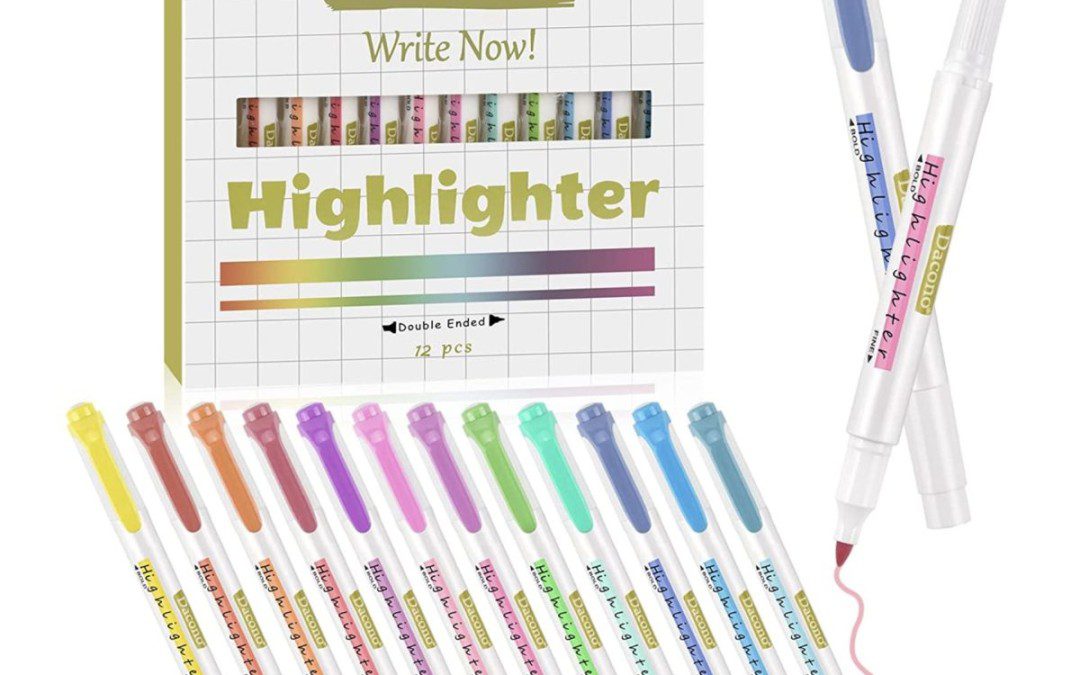 Double-Ended Highlighters DEAL – Just $4.80!