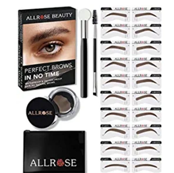 Eyebrow Stamp and Stencil Kit – $8.98 shipped!
