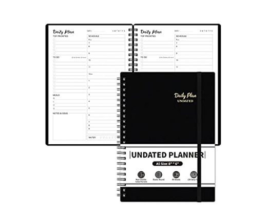 Get on Track with this Undated Hourly Planner – Just $4.49 shipped!