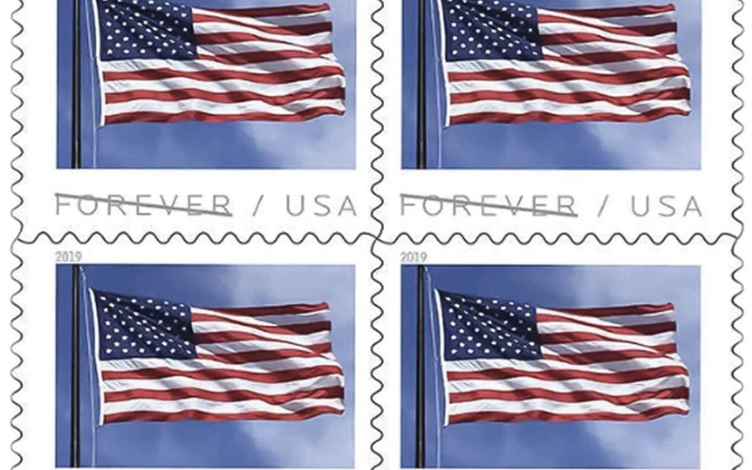 HOT Deal on Forever Flag Stamps – 100 Forever Stamps – Just $39.44 shipped!