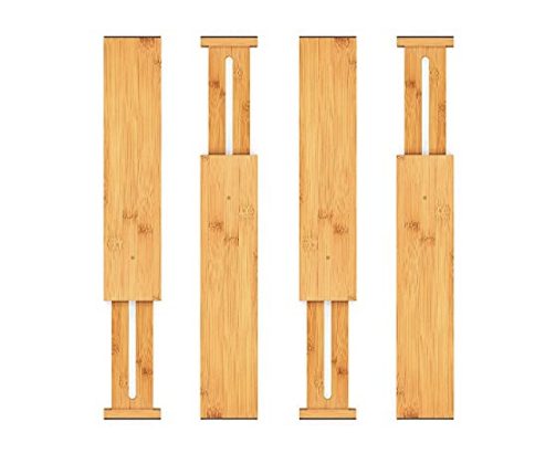 Bamboo Drawer Dividers – Set of 4 for just $8.99 shipped!