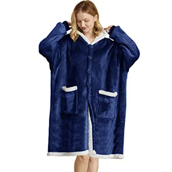 60% off Oversized Wearable Hoodie Blanket – Just $13!