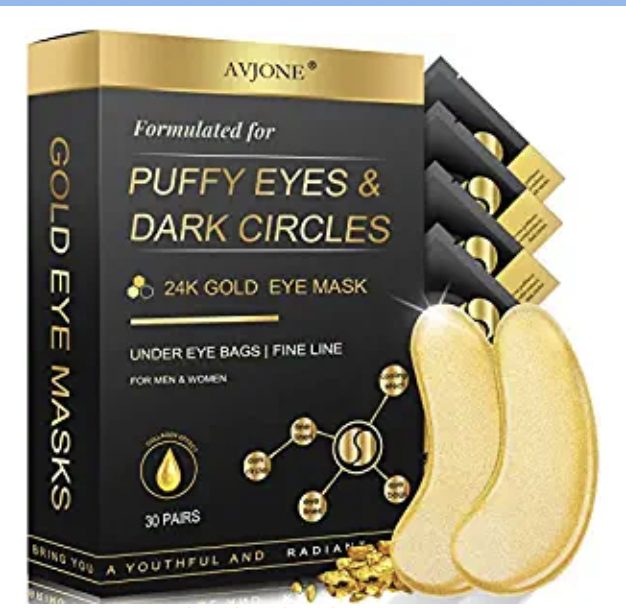 24K Gold Eye Mask – Set of 30 – Just $7.83