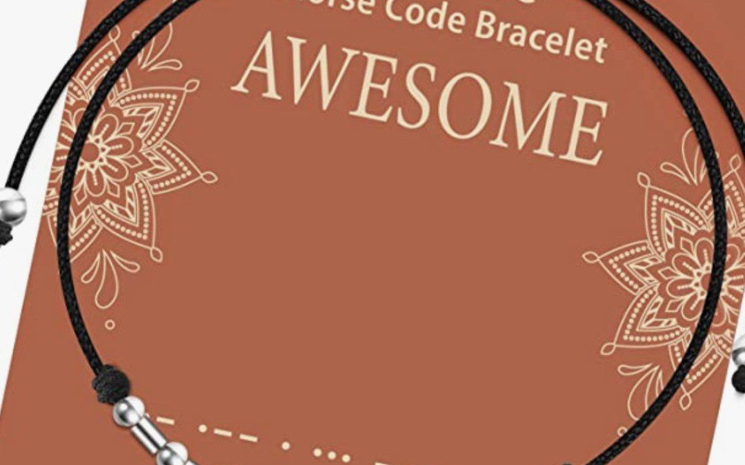 Over 60% off Morse Code Bracelets – Just $4.99 shipped! {20 Messages to Choose From!}