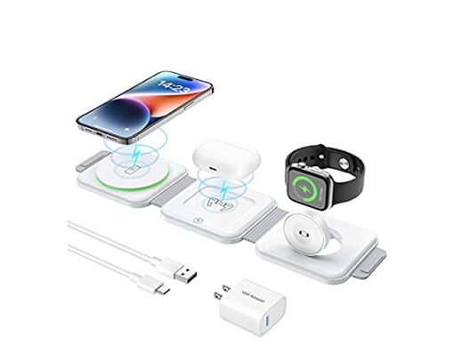 70% off 3-in-1 Magnetic Wireless Charger – iPhone, iWatch, and AirPods – Just $21!