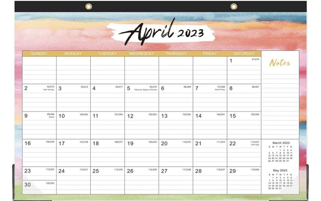 2023-2024 Desk Calendar – Just $4.99 shipped!