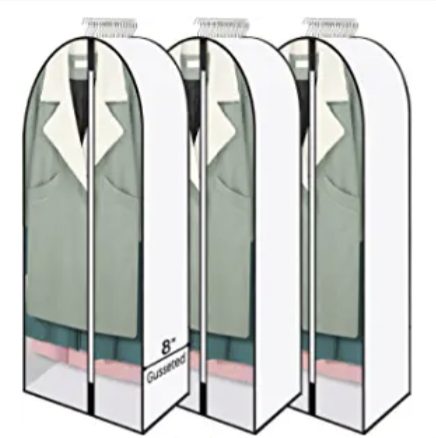 3 Piece Garment Bags – $11.99 shipped!
