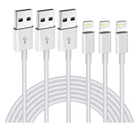 3 Pack iPhone Chargers – $4.07 shipped!