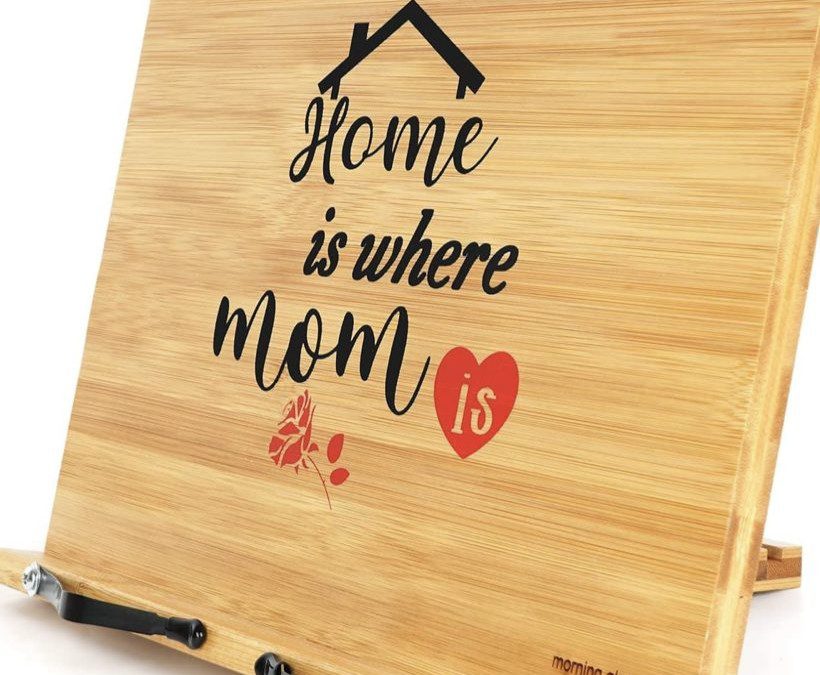 Home is Where Mom Is Cookbook Stand – $8 shipped!