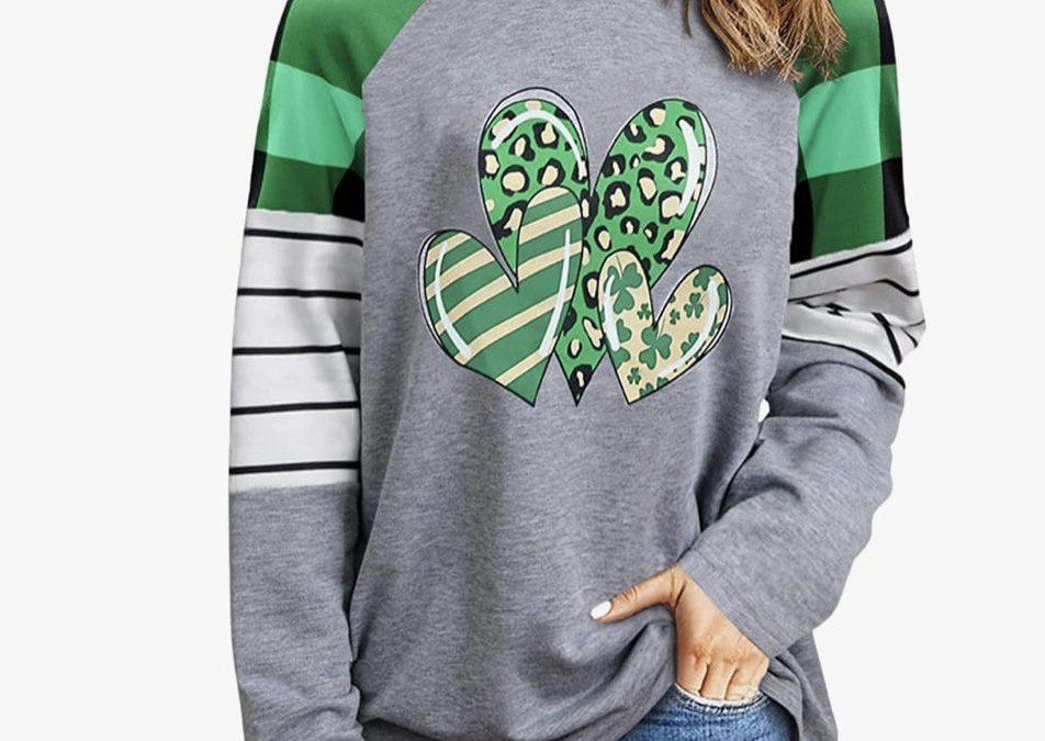 50% off St. Patrick’s Day Sweatshirt – $12.99 shipped