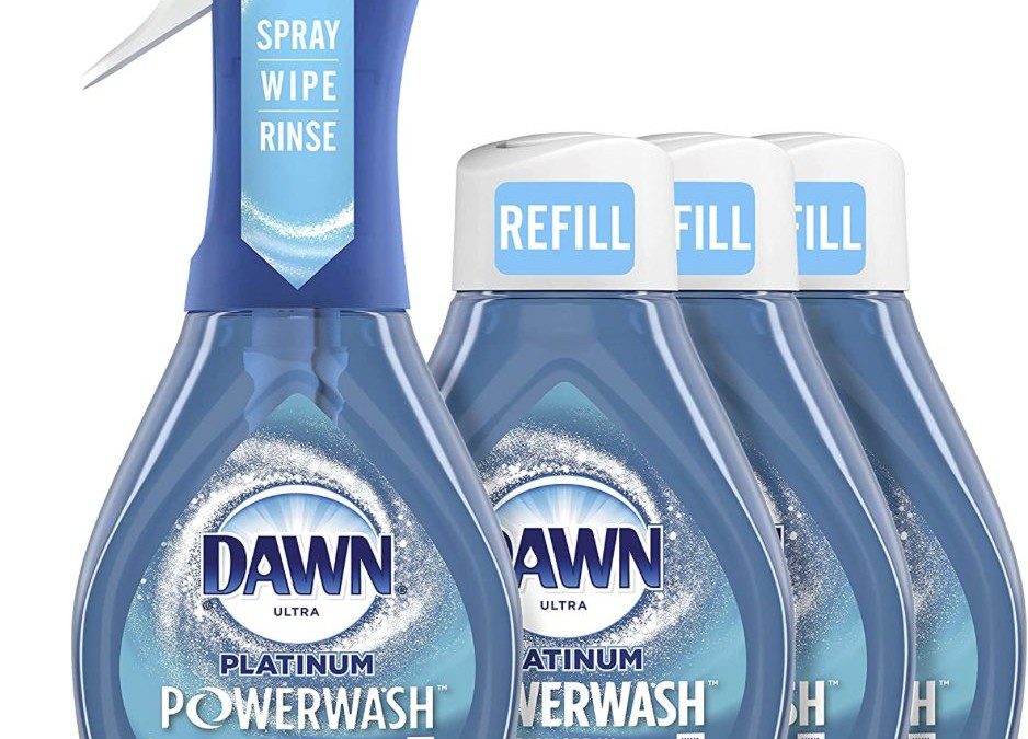 4 pack of Dawn Powerwash Dish Spray for just $10.85 shipped!!