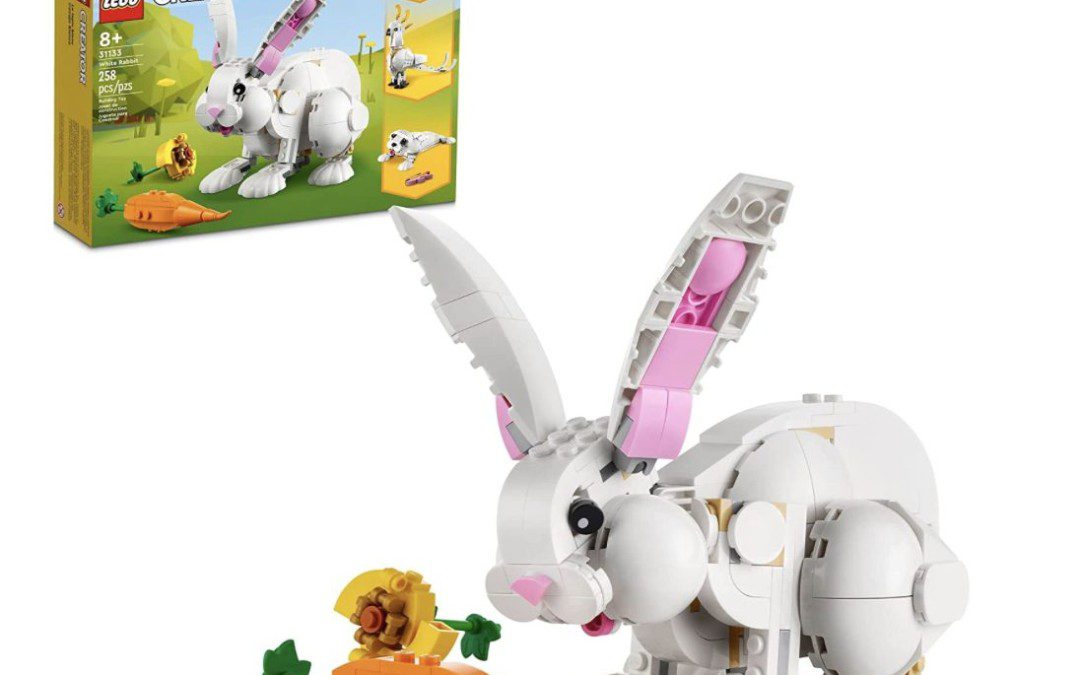 LEGO Creator 3-in-1 White Rabbit Set – $19.99 {Perfect for Easter!}