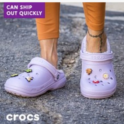 55% off Crocs Sale – Prices Starting at $24.99 + Additional 10% off!