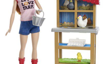 Barbie Chicken Farmer Doll Set – $22.99 shipped