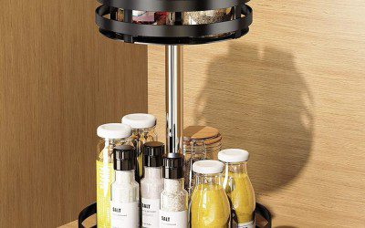 2 Tier Lazy Susan Organizer – $17.99 shipped!