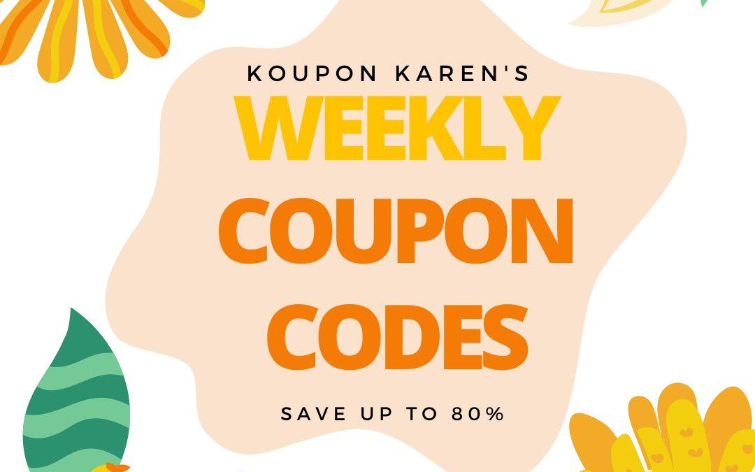 *HOT* Amazon Weekly Coupon Codes – 5/25/23 – 5/31/23