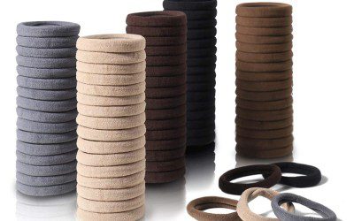 100 Pcs Thick Seamless Brown Hair Ties – $3.49 shipped!