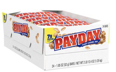 24 Payday Candy Bars (1.85 oz) for just $12.47 shipped!