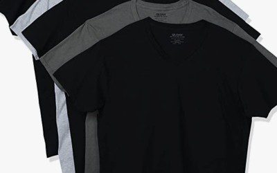 Gildan Men’s V-Neck T-Shirts 5 Pack – $14.50 shipped!