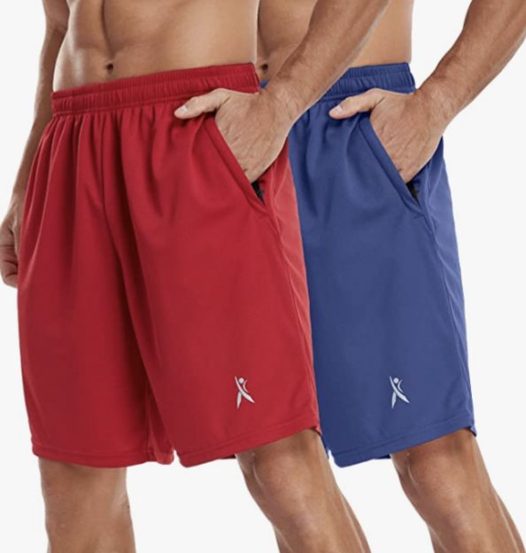 2 Pack Athletic Workout Running Shorts – $12.99 shipped!