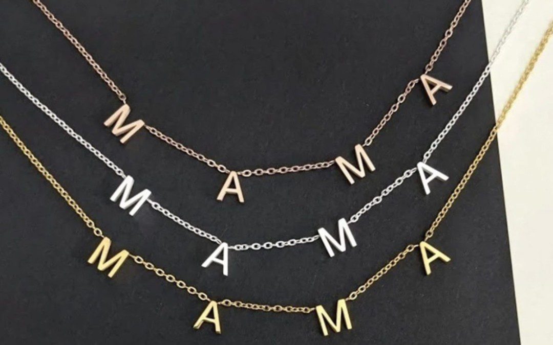 MAMA Necklace In Rose Gold, Gold or Silver – Just $9.99 shipped (Reg. $30) {Mother’s Day Gift!}