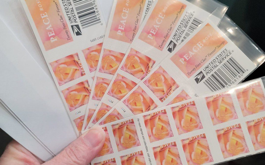 100 Forever Stamps + 5 Envelopes – $39.97 Shipped! (Reg. $63)