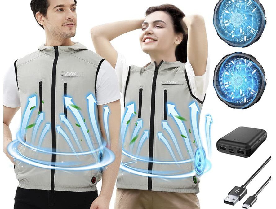 Fast Cooling Vest with 2 Fans – Just $24.99 (Reg. $100!)