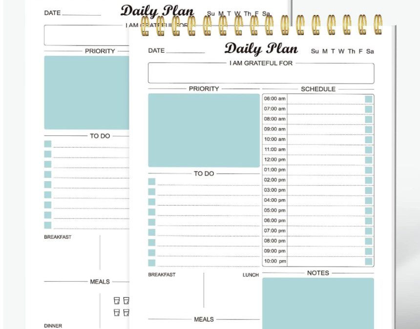 Daily Planner Notepad – (1 Pack or 2 Pack) – as low as $3.79 shipped!