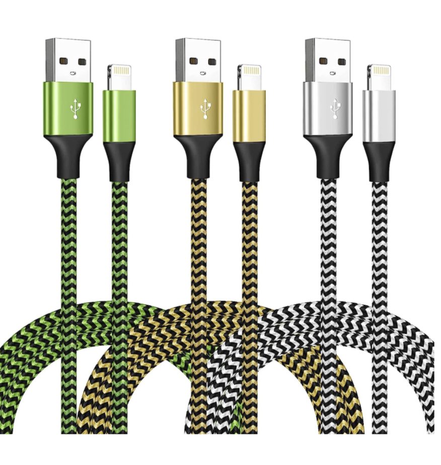 3 Pack iPhone Charging cords 2.79 That's just .93 each! Koupon Karen