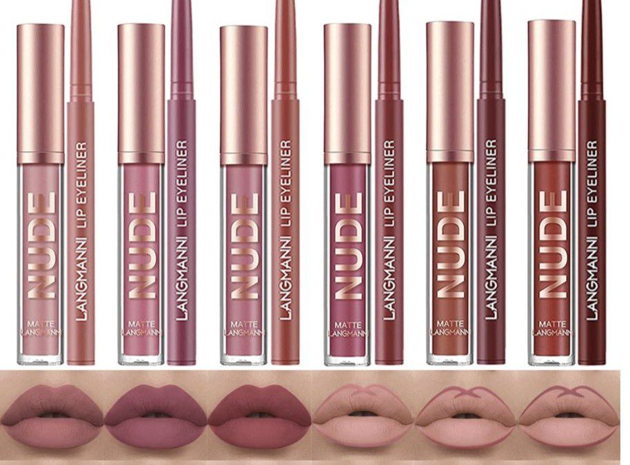 6 Matte Lipsticks with 6 Lipliners – $5.70 shipped Prime Day Deal