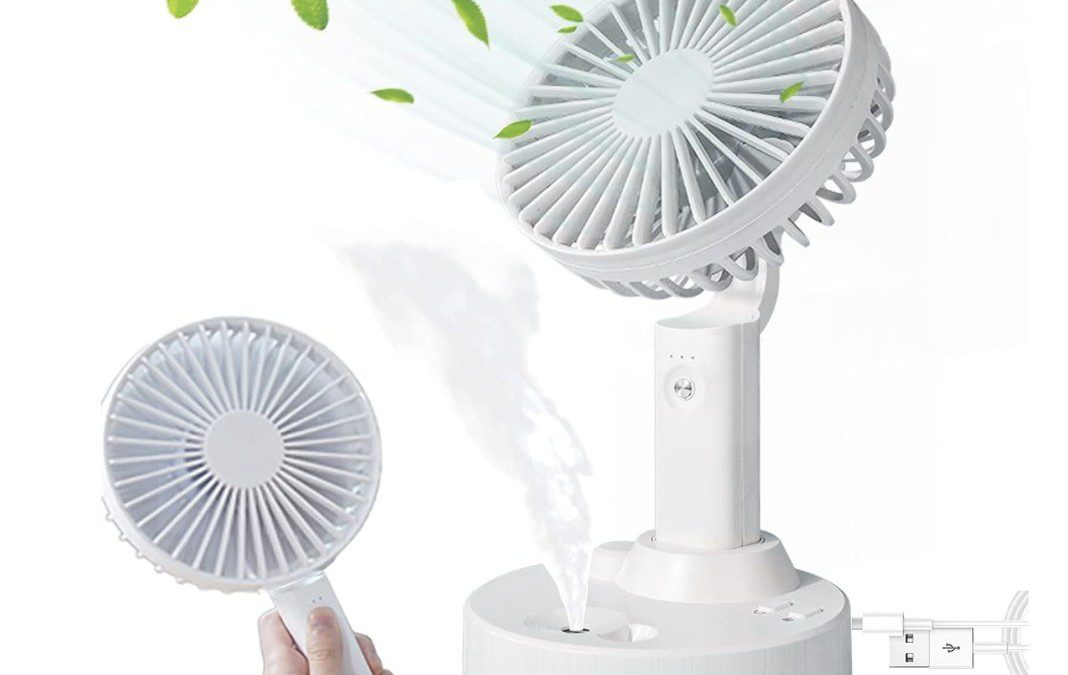 2-in-1 Handheld Desk Fan – Just $10.91 (Reg. $26) – Great for Dorm Rooms!