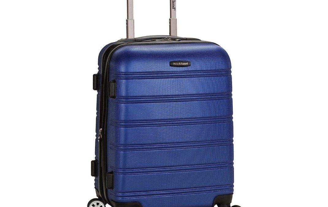 67% off 20” Carry On size Hard-sided Expandable Spinner Luggage – Just $39.99 (Reg. $120)