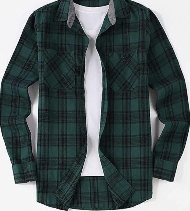 Men’s Flannel Plaid Shirts – $16.40 shipped!