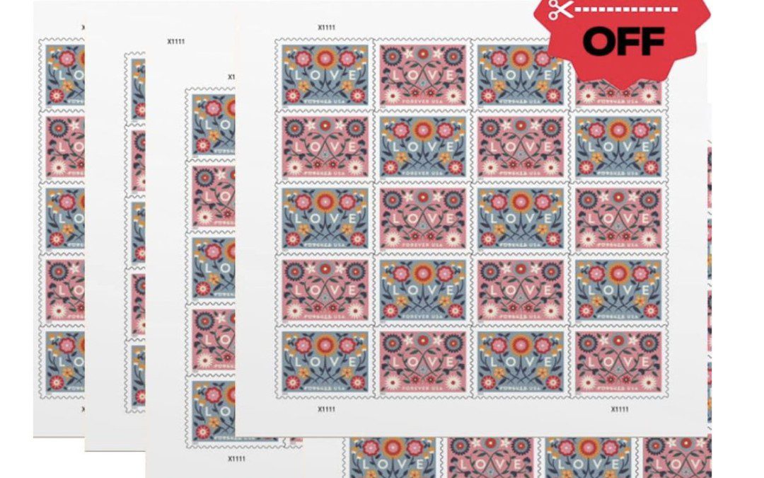 100 Forever Stamps  – $38.95 Shipped!