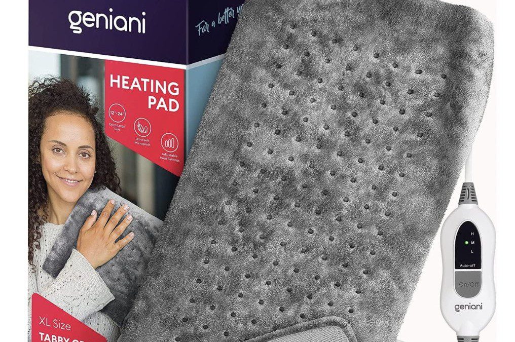 XL Heating Pad for Back Pain & Cramps – Just $19.17 (Reg. $30)  {Over 28,000 Reviews!}