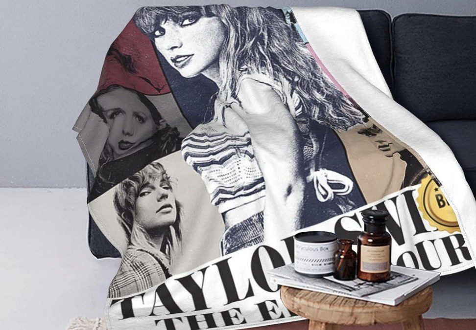 Taylor Swift Eras Tour Throw Blanket –
