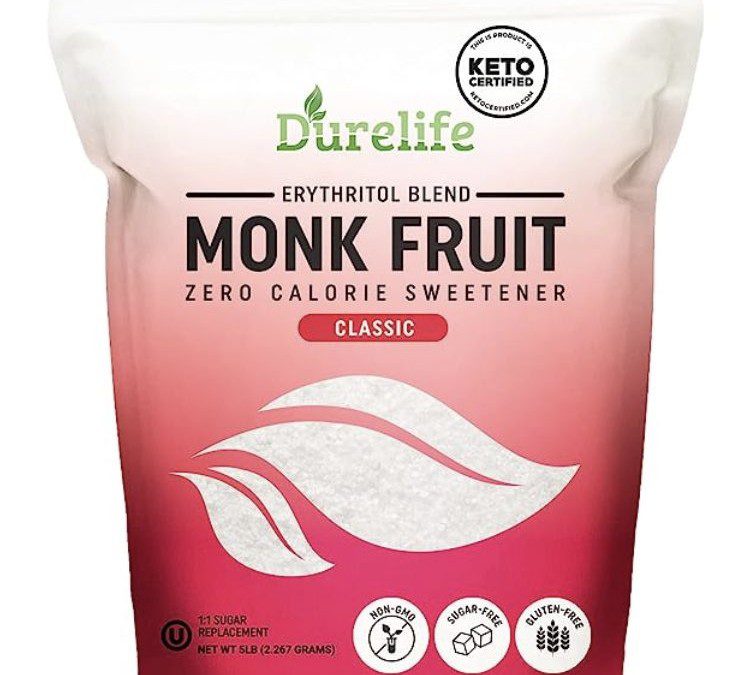 50% off Durelife Monk Fruit Sweetener