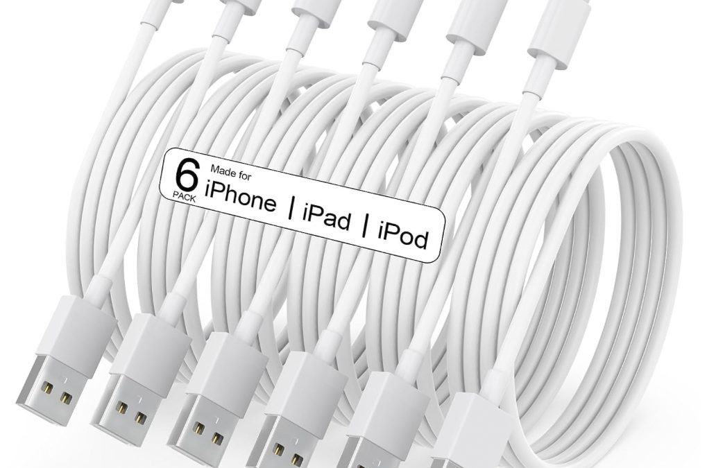 6 Pack iPhone Charging Cords – Just $6.99 shipped!