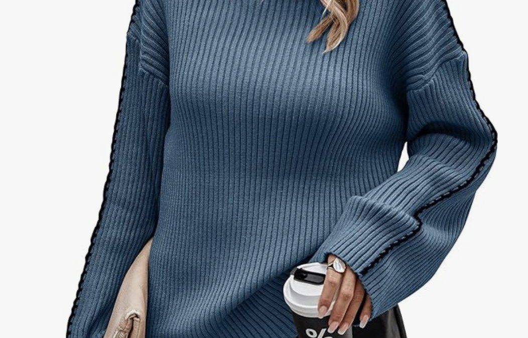 50% off Women’s Winter Mock Neck Long Sleeve Sweater – Just $18.99 shipped {6 colors!}