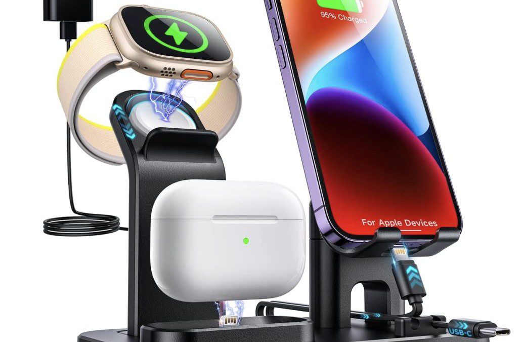 70% off 4-in-1 Charging Station – Just $11.40