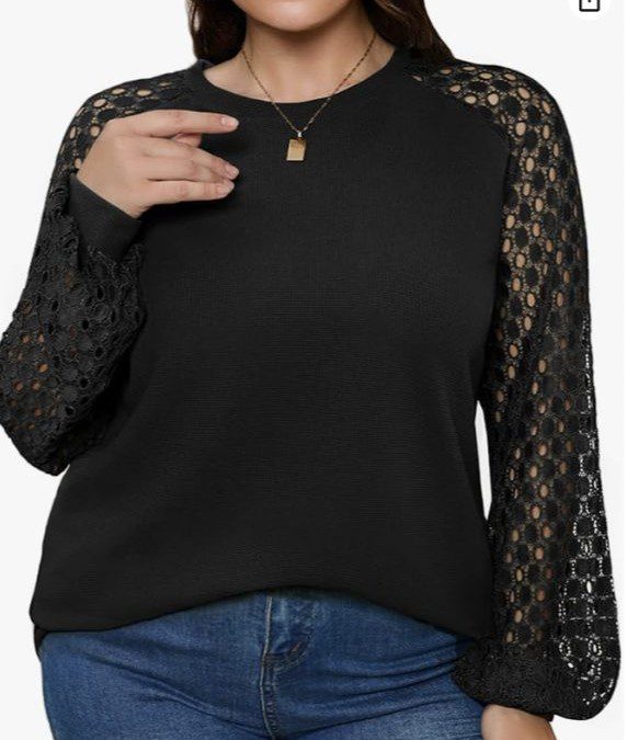 Plus Size Dressy Blouses Long and Short Sleeve – Just $12.99 {1X – 4X}