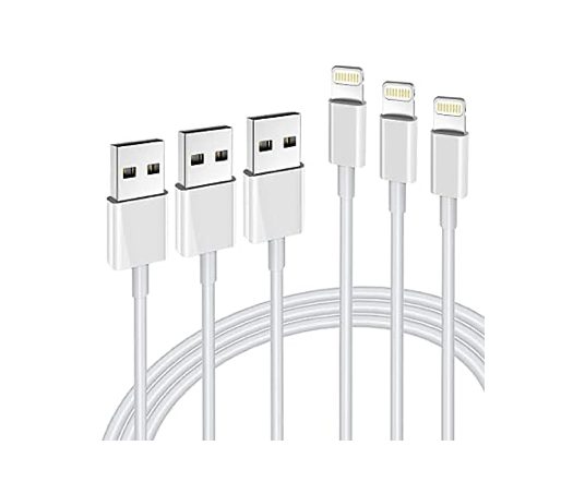 3 Pack iPhone Chargers -6 feet each – Just $3.39 shipped!