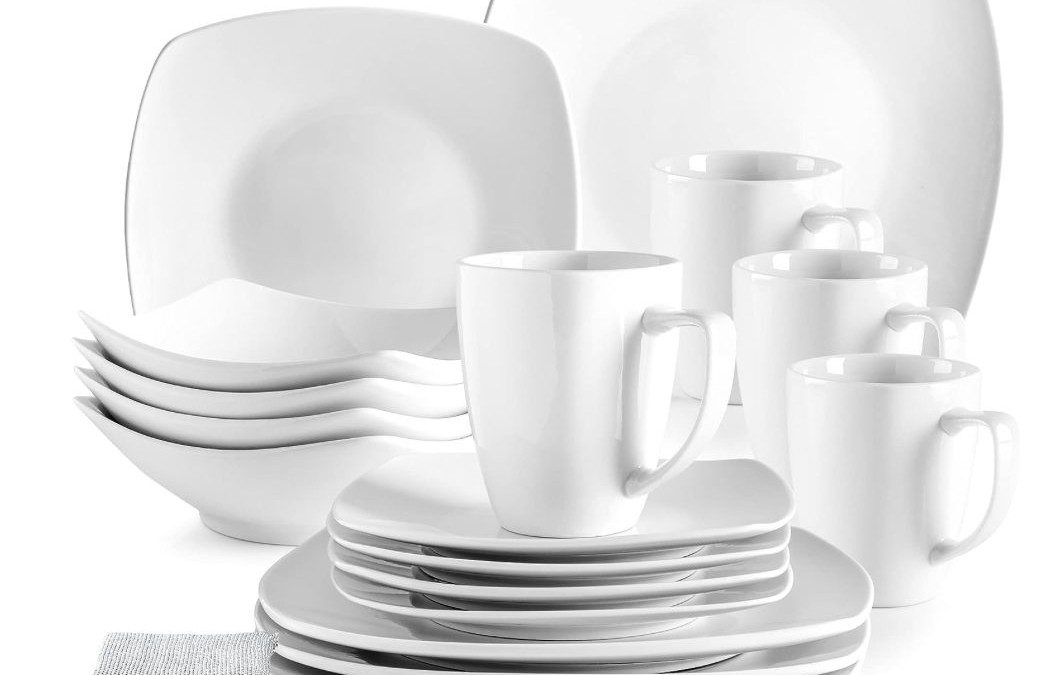 16 Piece White Dinnerware Set – Just $51.29 shipped!