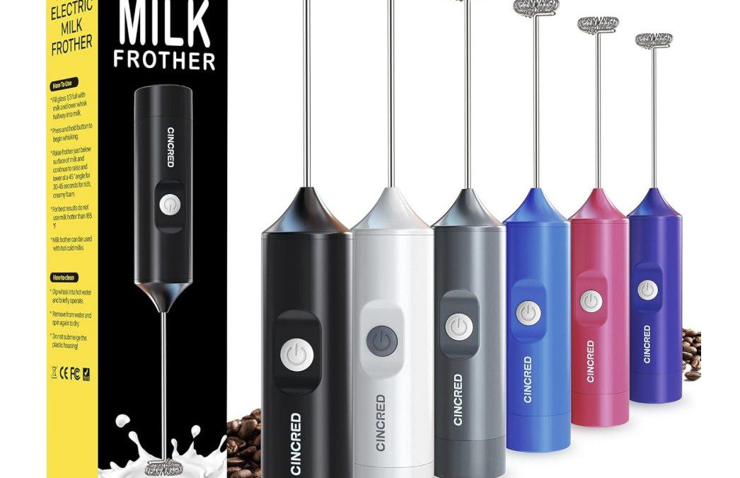 40% off Handheld Milk Frother – Just $4.99 shipped!!