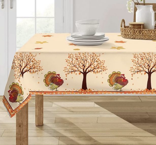 30% off Thanksgiving, Halloween, and Fall Table Cloths – As low as $5.59 shipped!