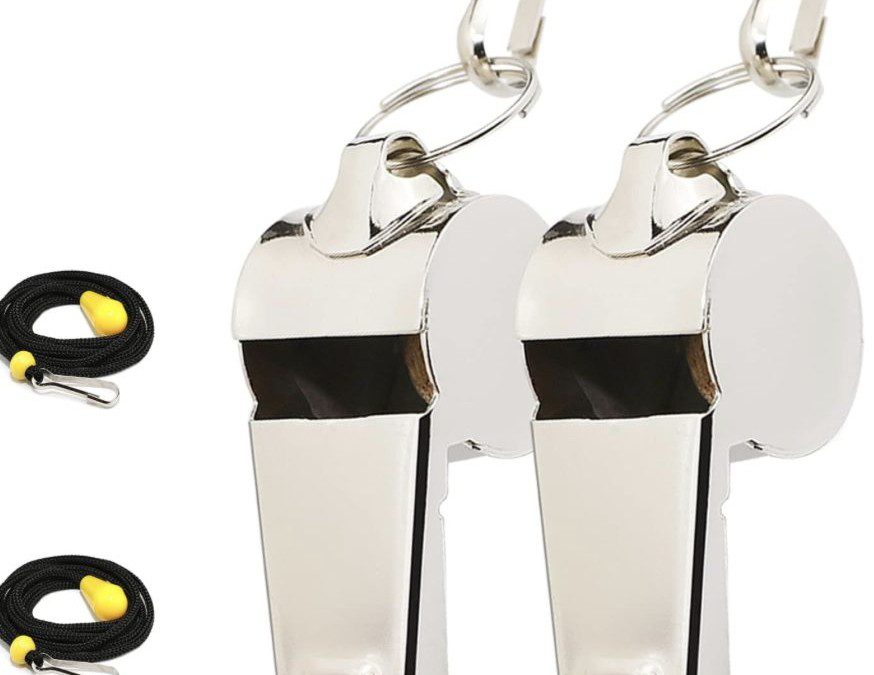 Hot Deal – Coach Whistles – 2 Pack – Just $2.99!